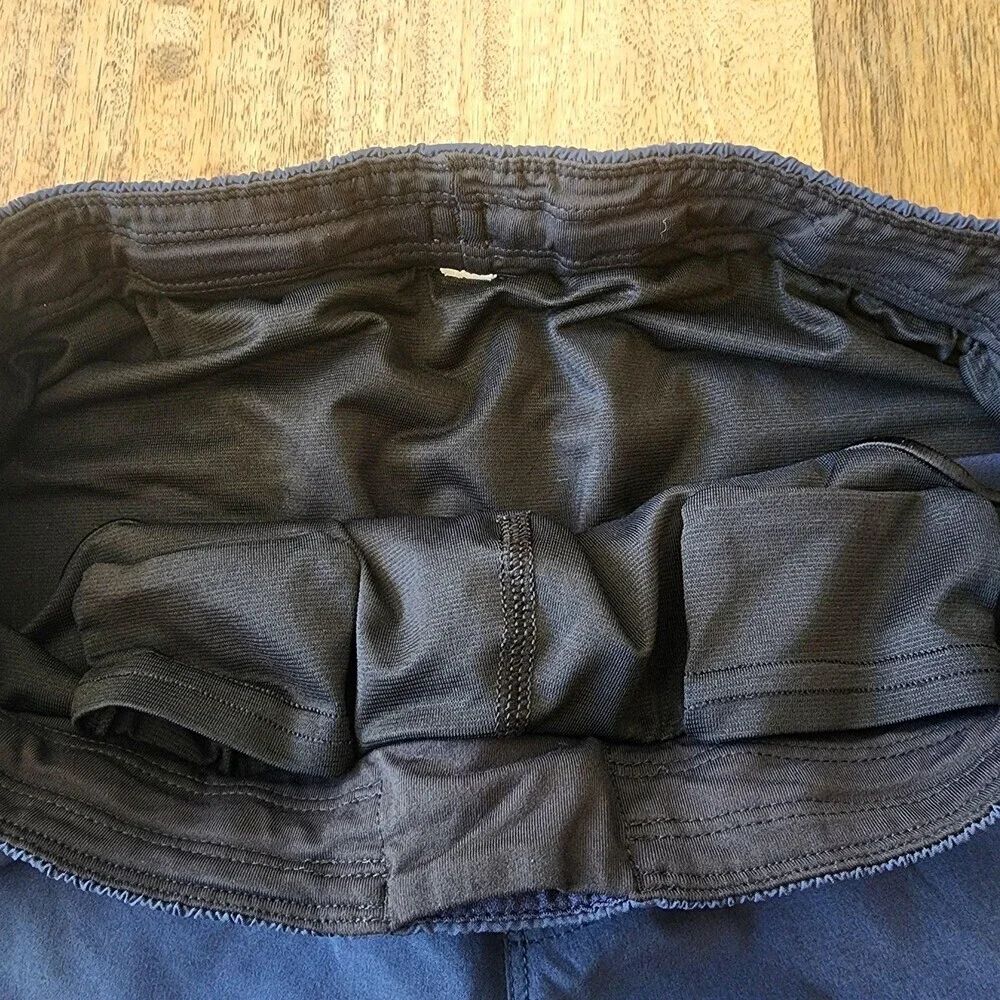 Lululemon Shorts Mens Small Multicolor Colorblock Lined 8 Inch Inseam Running